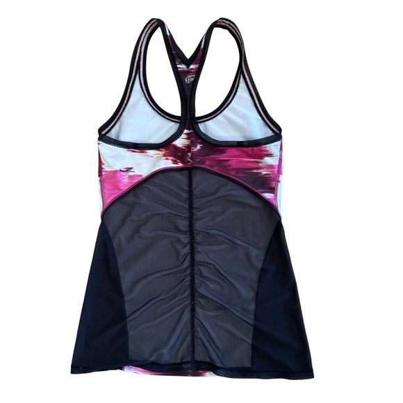 Lululemon Cool Racerback Tank Top Shine On Wind Berry Rumble Multi Size 4 - Picture 7 of 10